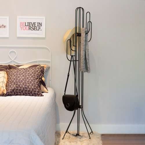 Racks & Stands CACTUS HAT AND COAT STAND BLACK for sale in